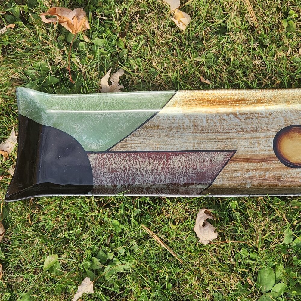B'ful funky serving platter - perfect for any occassion 18 x 6